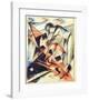 Noah and the fox-Franz Marc-Framed Giclee Print