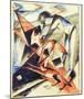 Noah and the fox-Franz Marc-Mounted Giclee Print