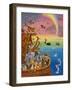 Noah and the Rainbow-Bill Bell-Framed Giclee Print