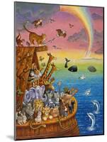 Noah and the Rainbow-Bill Bell-Mounted Giclee Print