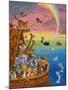 Noah and the Rainbow-Bill Bell-Mounted Giclee Print