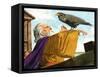 Noah and the Raven-Clive Uptton-Framed Stretched Canvas