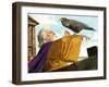 Noah and the Raven-Clive Uptton-Framed Giclee Print