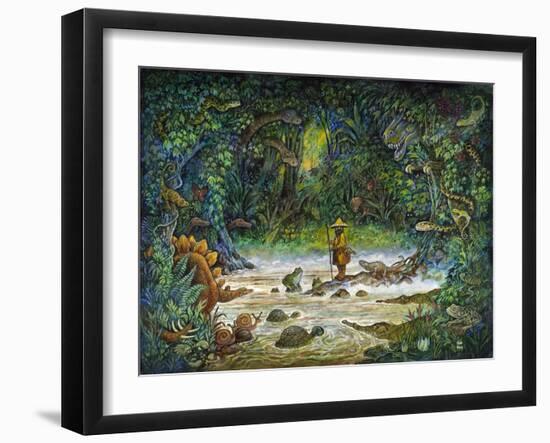 Noah and the Swamp Things-Bill Bell-Framed Giclee Print