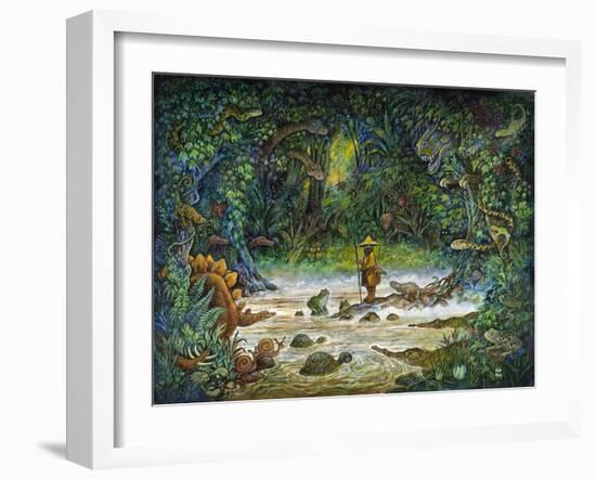 Noah and the Swamp Things-Bill Bell-Framed Giclee Print