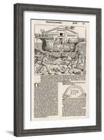 Noah Builds His Ark-null-Framed Art Print