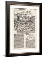 Noah Builds His Ark-null-Framed Art Print