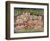 Noah - Elephants-Rhinos-Hippos-Bill Bell-Framed Giclee Print