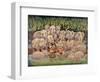 Noah - Elephants-Rhinos-Hippos-Bill Bell-Framed Giclee Print