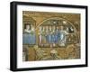 Noah Freeing Animals from Ark, Mosaic in Narthex of Saint Mark's Basilica, Venice, Italy-null-Framed Giclee Print