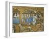 Noah Freeing Animals from Ark, Mosaic in Narthex of Saint Mark's Basilica, Venice, Italy-null-Framed Giclee Print