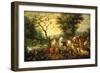 Noah Guiding the Animals onto the Ark-Jan Brueghel the Elder-Framed Giclee Print