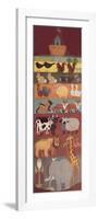 Noah, His Ark and Two of a Lot of Animals-Beverly Johnston-Framed Giclee Print