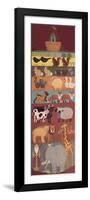 Noah, His Ark and Two of a Lot of Animals-Beverly Johnston-Framed Giclee Print