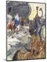 Noah leaves the Ark-Charles Edmund Brock-Mounted Giclee Print