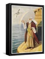 Noah on the Ark-null-Framed Stretched Canvas