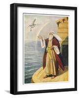 Noah on the Ark-null-Framed Art Print