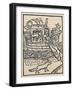 'Noah's Ark', 1483, (1947)-William Caxton-Framed Giclee Print