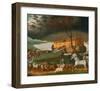 Noah’s Ark, 1846-Edward Hicks-Framed Art Print