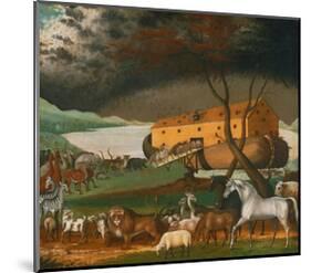 Noah’s Ark, 1846-Edward Hicks-Mounted Art Print