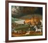 Noah’s Ark, 1846-Edward Hicks-Framed Giclee Print