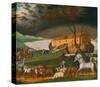 Noah’s Ark, 1846-Edward Hicks-Stretched Canvas
