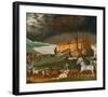 Noah’s Ark, 1846-Edward Hicks-Framed Art Print
