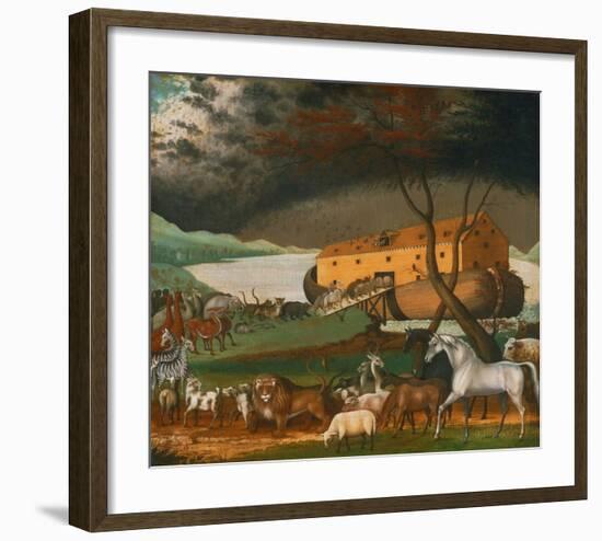 Noah’s Ark, 1846-Edward Hicks-Framed Art Print