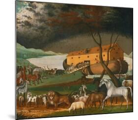 Noah’s Ark, 1846-Edward Hicks-Mounted Art Print