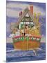 Noah's Ark, 1989-Linda Benton-Mounted Giclee Print