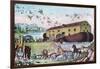 Noah's Ark, 19th Century-Nathaniel Currier-Framed Giclee Print