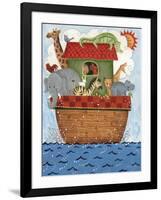 Noah's Ark 2-Beverly Johnston-Framed Giclee Print