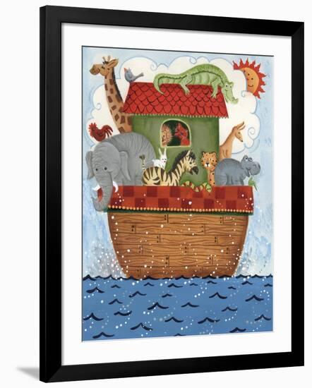 Noah's Ark 2-Beverly Johnston-Framed Giclee Print