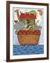 Noah's Ark 2-Beverly Johnston-Framed Giclee Print