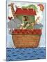 Noah's Ark 2-Beverly Johnston-Mounted Giclee Print