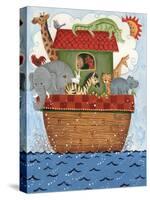 Noah's Ark 2-Beverly Johnston-Stretched Canvas