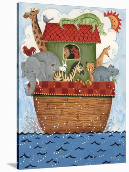 Noah's Ark 2-Beverly Johnston-Stretched Canvas