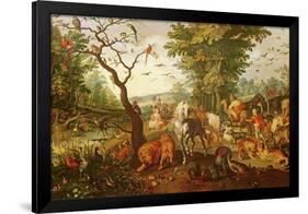 Noah's Ark, after 1613-Jan Brueghel the Elder-Framed Giclee Print