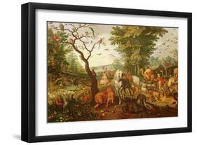 Noah's Ark, after 1613-Jan Brueghel the Elder-Framed Giclee Print