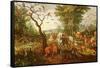 Noah's Ark, after 1613-Jan Brueghel the Elder-Framed Stretched Canvas