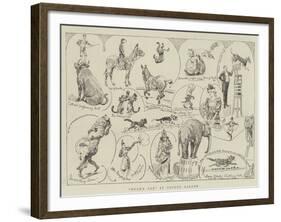 Noah's Ark at Covent Garden-Alfred Chantrey Corbould-Framed Giclee Print