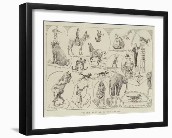 Noah's Ark at Covent Garden-Alfred Chantrey Corbould-Framed Giclee Print