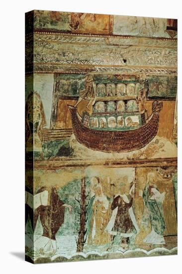 Noah's Ark During the Flood, circa 1100-null-Stretched Canvas