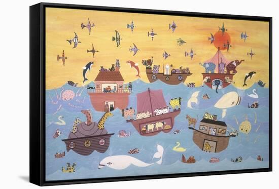 Noah's Ark I-David Sheskin-Framed Stretched Canvas