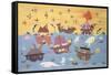 Noah's Ark I-David Sheskin-Framed Stretched Canvas