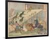 Noah's Ark, Noah's Sons Encourage the Animal Couples to Board the Ark-E. Boyd Smith-Framed Art Print