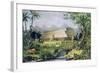 Noah's Ark, Pub. by Currier and Ives, New York-Napoleon Sarony-Framed Giclee Print