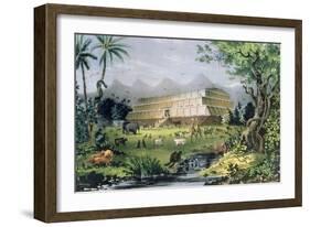 Noah's Ark, Pub. by Currier and Ives, New York-Napoleon Sarony-Framed Giclee Print