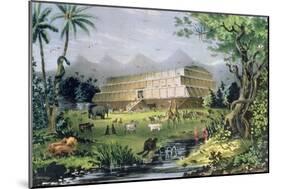 Noah's Ark, Pub. by Currier and Ives, New York-Napoleon Sarony-Mounted Giclee Print