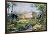 Noah's Ark, Pub. by Currier and Ives, New York-Napoleon Sarony-Framed Giclee Print